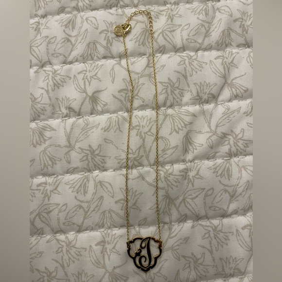 C Wonder ornate initial J necklace - Picture 1 of 2